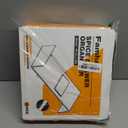 Famhap Spice Drawer Organizer, 48PCS Interlocking Expandable Seasoning Rack Tray Insert for Kitchen Drawers, Spice Rack Drawer for Spice Jars (Black)