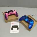 Controller for PS4, Wireless Controller 2 Pack for Sony PlayStation 4/ Slim/ Pro, Remote Control with 6-Axis Motion Sensor/ Double Vibration/ Sensitive Touch Pad/ Speaker & 3.5mm Audio Jack/ 800mAh Battery