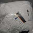 10-Pack 6ft White Spandex Table Covers for Rectangle Standard Folding Tables - Wrinkle Resistant Stretch Tablecloths - Ultimate Fitted Table Protector for Parties, Banquet, Wedding