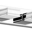 Ralbay Modern Chrome Vanity Light for Bathroom 4-Light 30inch Acrylic Modern LED Bathroom Wall Lighting Fixtures Over Mirror