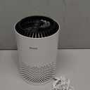 AROEVE Air Purifiers for Bedroom Home, 3 Layer Filter for Smoke Pollen Allergies Pet Dander Odor, Sleep Mode for Better Sleep, Energy Saving, 3 Speeds, Timer for Office, Dorm, Kitchen, MK01, White