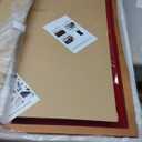 Flag Display Case Military Shadow Box Fits a Folded 3'x5' Army Navy Air Force Veterans Home Flown Flag with Certificate Document Holder Frame and Felt Lining for Badges and Medals, MAHOGANY Finish