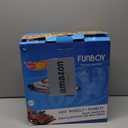 Hot Wheels & FUNBOY Kids Sleepover Bed & Air Mattress. Perfect for Sleepovers. Includes Carrying Storage Bag, Twin
