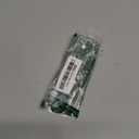 EVI Door Stoppers | Stainless Door Stop - Adhesive Fastening - Black Protector Rubber - 1.1 x 0.79 Inch Door Stopper