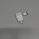 Wireless CarPlay Adapter for Apple iPhone, Convert Wired CarPlay to Wireless, Mini Size with USB-A to USB-C Adapter, Stable Control & No Delay Latency, White