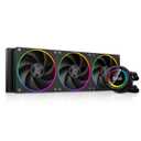ID-COOLING SL360 CPU Liquid Cooler with Display, Customizable 2.1" LCD Display for Images or Performance Metrics, 360mm AIO Cooler, Three AF127 ARGB Fans, Fits Intel/AMD