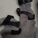 LOOBANI Outdoor Dog Socks Boots to Prevent Licking Paws, Dog Socks for Winter Hot Pavement, Dog Booties for Small Medium Large Senior Dogs, Dog Boots & Paw Protectors with Straps, L