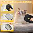 Pet Hair Remover, electrostatic pet Hair Removal Gloves, cat and Dog pet Hair Removal Tools, Suitable for Bed Sheets, Blankets, Clothes, Sofas, Multi-Functional Beauty Gloves -2 Piece