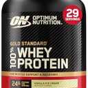 Optimum Nutrition Gold Standard 100% Whey Protein Powder, Vanilla Ice Cream, 2 Pound (Packaging May Vary) Use By 2027.09.05