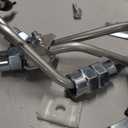 Fuel Injection Pipe Set 16851-53720 16851-53710 16861-53733 Compatible with Kubota D722 D782 Engine, Tractor B7400HSD, B7410D, G1800, GR2120, GR2100