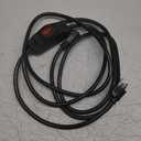 FIRMERST 1875W Outdoor Extension Cord with Switch Waterproof Black 10 Feet