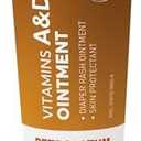 MedPride MPR-30456 Vitamins A and D Ointment, Diaper Rash Skin Protectant, 4 oz. Bottle, Pack of 2