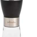 Primula Manual Adjustable Burr Coffee Grinder-Ceramic Mill & Brushed Stainless Steel Body-Whole Bean for French Press, Cold Brew, Espresso, Camping