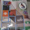 Arcade Basketball Game Set with Electronic Scoreboard&LED Light: Carnival Games Boy Toys Basketball Hoop Indoor Outdoor with 4 Balls & Air Pump Ideal Sports Toy Gifts for Kids 3-12 Years Old