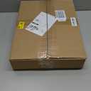 Premium Adjustable C Shaped End Table, Mini Side Tables for Couch and Sofa, Small Coffee Table with Metal Frame, Beautiful and Practical Sidekick for Your Living Room, Bedroom, Bedside, Rustic Black