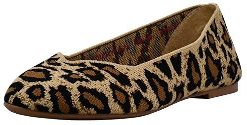 Skechers Women's Cleo Claw-Some Ballet Flat, Natural, 6 M US