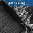 KUST Floor Mats for Honda HR-V 2023-2025 2026, Cargo Mat Floor Liners Back Seat Mats for HRV Accessories, All Weather Protection TPE Rubber Rear Trunk Mat High Edge (Full Set Mats)