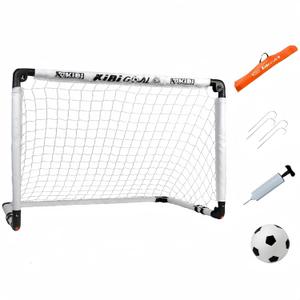 Soccer Goal Set, Foldable Collapsible Mini Goal for Kids, Toddler Soccer Ball and Net, Kids Small Goals for The Backyard/Indoor/Outdoor(35.43in * 23.62in Goals +15cm Soccerball)