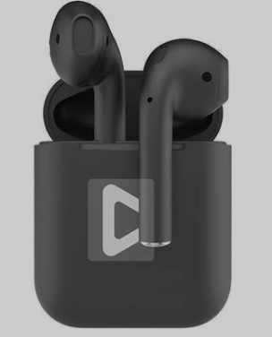 Acoustix AudioBuds+ True Wireless Earbuds with Charging Case - Black