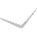 White Shelf Bracket with Pre-Drilled Holes