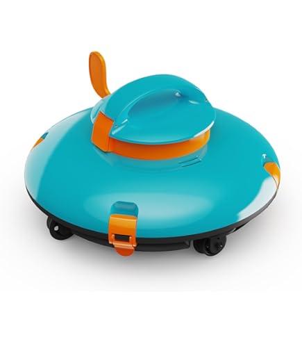 LVKE L1 Cordless Robotic Pool Cleaner, 70 Mins Runtime, Powerful Suction, Auto-Parking