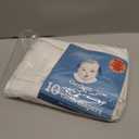 Gerber Unisex Baby Boys Girls Birdseye Prefold Cloth Diapers Multipack White 3-Ply 10 Pack