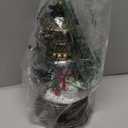 Snow Globes, Snowman Family,Glitter Water Christmas Lantern with 8 Songs, 6H Timer Battery & USB Powered Music Box,Gifts for Men and Kids, Indoor Christmas Decorations (Bronze 39)