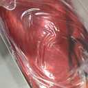 Red Wig Synthetic Straight Hair Middle Part Wig Shoulder Length Bob Wigs for Women Colorful Bob Wigs for Party & Cosplay Use