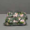 TELDRASSIL 4Pcs(26 FT) Artificial Rose Vine Fake Flower Garland Fake Silk Rose Hanging Vine for Wedding Party Background Arch Garden Background Decoration (Pink)