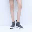 RAINANGEL Rain Boots for Women and Men,Unisex Ankle Rain Shoes Anti-Slipping Rainboots with Comfortable Lightweight Garden Rubber Rain Boot and Outdoor Work Shoes,Waterproof Fishing Deck Boots (Grey) 9