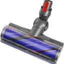 FUNTECK Motorbar Cleaner Head for Dyson V12 (Not for SV12) Detect Slim & V9 Motorbar, Anti-Tangle Vacuum Brush Attachment, Ideal for Carpets Rugs and Smooth Hard Floors