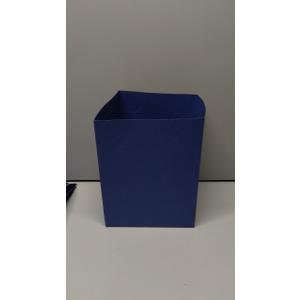 12pcs Birthday Paper Gift Box Blue Fold Out (7in x 9in)
