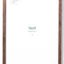 Opposite Wall - 11x17 in - Dark Solid Oak Wood Picture Frame - Lightweight, Versatile & Shatterproof - Wall Hanging Poster or Photo Frame - Wall Decor for Office, Gallery & Home