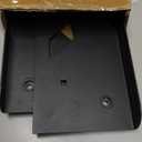 Mobile PC Tower Stand, Adjustable Metal Computer Tower Stand, PC Floor Stand with 4 Locking Caster Wheels, CPU Holder for Office,Gamers and Students