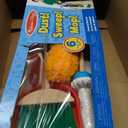 Melissa & Doug Dust Sweep Mop, 6-Pc. Toddler Cleaning Set with Kids Broom & Accessories, Preschool Learning Activities & Kids Toys for Girls & Boys 3+, 30.0 x 9.75 x 4.25