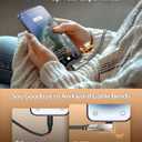 2 x SHEZI 4-in-1 [Upgraded] USB C Cable 10FT Compatible with Lightning Cable 90 Degree, Long Fast Charging Flat Nylon Braided for iPhone 16/15 Charger Cord, Multi Charging Combo with L/USB C/USB A Ports (Grey)