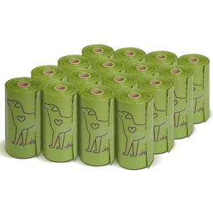 240 Count 13 x 9Dog Poop Bags Rolls, Leakproof Strong & Sturdy Waste Bags for Doggie Cat Pet