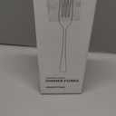 KINGSTONE 12 Piece Dinner Forks Set, 18/10 Stainless Steel Forks, Silver Food Grade Fork Set of 12, Metal Forks for Home, Kitchen, Weddings, Parties or Restaurant, Dishwasher Safe-8.18inches