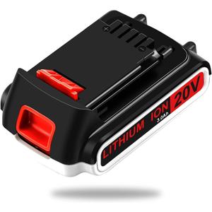 20v 3.0Ah LBXR20 Replacement Battery for Black and Decker 20V Battery lithium Max LBXR20 LB20 LBX20 LST220 LBXR20B-2 LB2X4020 Compatible with Black and Decker 20 Volt Tools LCS1020 LDX20C (1Pack)