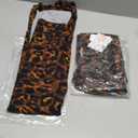 Lularoe Tall Curvy (TC fits Sizes 12-18) Leopard Animal Print Black Brown Buttery Soft Adult Leggings, Pack Of 2