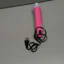 Heat Gun, Mini Hot Air Gun for DIY Crafts Portable Heat Air Gun Tool for Embossing Shrink Wrapping Drying Paint (Pink)