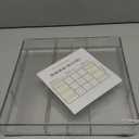 1 Pcs Large Expandable Acrylic Drawer Organizers, Grid Adjustable Drawer, Dividers Organizer for Desk, Makeup, Jewelry, Office, Kitchen Supplies (Clear, 11 Compartments) (Transparent)