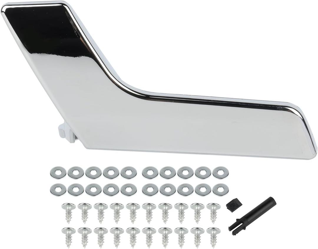 ECCPP Interior Door Handle for Mercedes-Benz for C230, C250, C280, C300, C350, C400, C63, GLK250 Outer Replacement Front Rear Driver Left Door Handle 1pc Silver 2047201171, 2047201763, 2047202663, 2047202763
