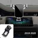 Car Phone Holder, Compatible with Land Rover Range Rover Evoque 2019 2020, Car Vent Phone Mount Air Vent 360 Rotate Hands Free Cell Phone Holder All Smartphones,A Black, normal