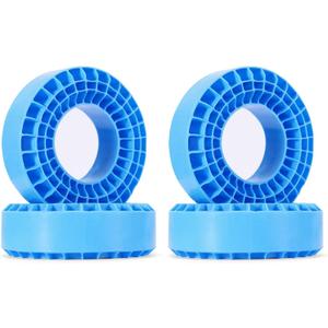 INJORA Silicone Rubber Inserts Foam for 106-108mm 1.9" Tires(Blue)