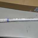 No Sectional Assembly Tension Curtain Rod 28-48 Inch, 1" Diameter Spring Long Adjustable Shower Curtain Rods for Bathroom Windows Closet No Drilling No Rust, White