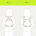 Ergonomic Baby Carrier Newborn to Toddler, Lightweight & Breathable Cotton Infant Carrier for Hands Free Comfort (Houndstooth)
