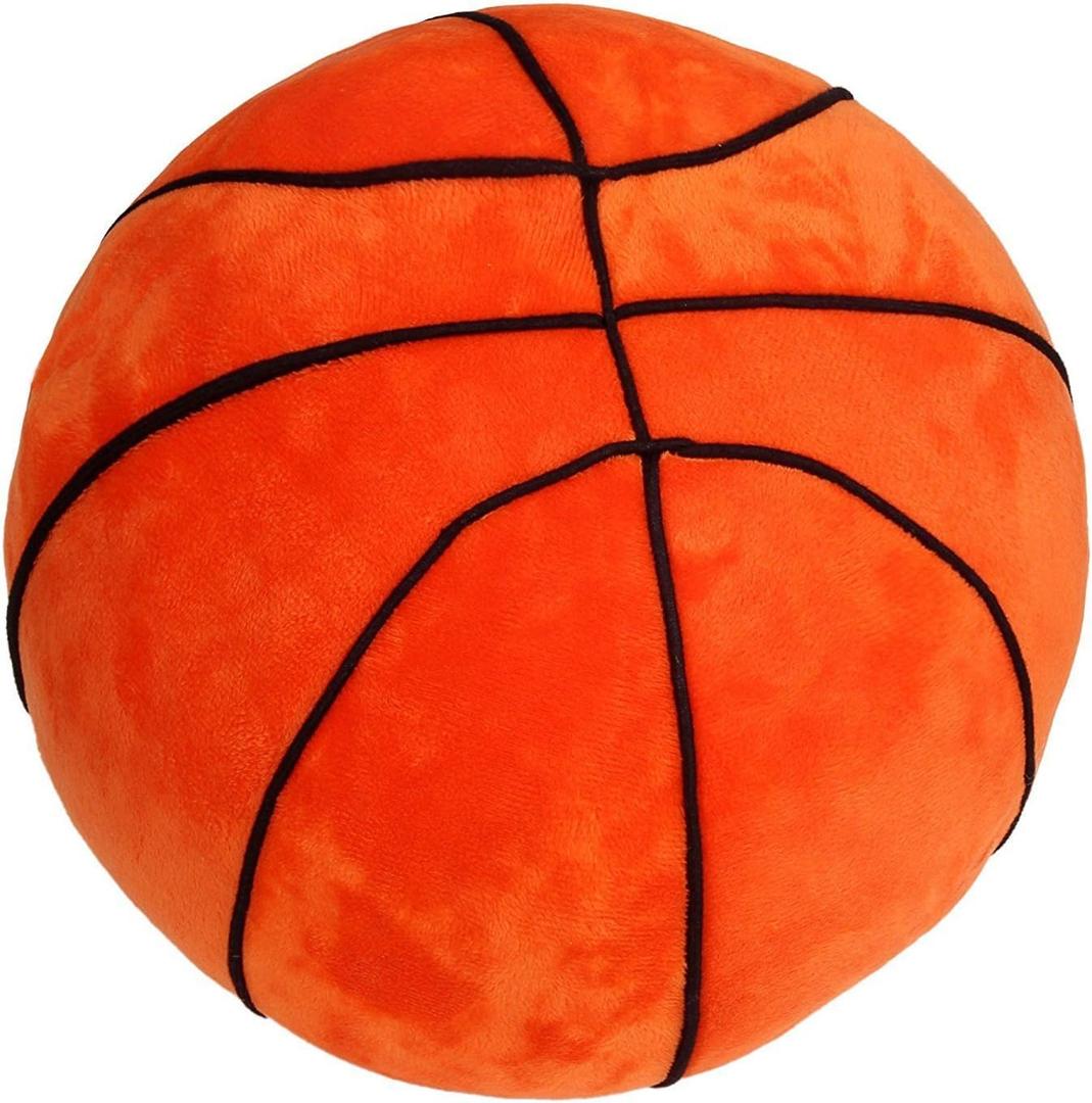 T play Basketball Plush Pillow Boys: Soft Stuffed Throw Toys Room Decor Baby 1-3 Year Old