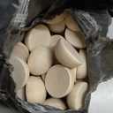 100pcs Half Wooden Balls, 1 inch Unfinished Round Split Wood Beads for Craft Paint, 25mm Diameters Wooden Half Sphere Ornaments