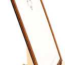 5 x Easter Bunny Footprints, Baby First Easter, Newborn Footprint Kit, Baby Keepsake, Some-Bunny Loves You, Framed Gift for New Mom, Nursery Decor, Infant Memory DIY Footprint Art Display (Wood Brown)